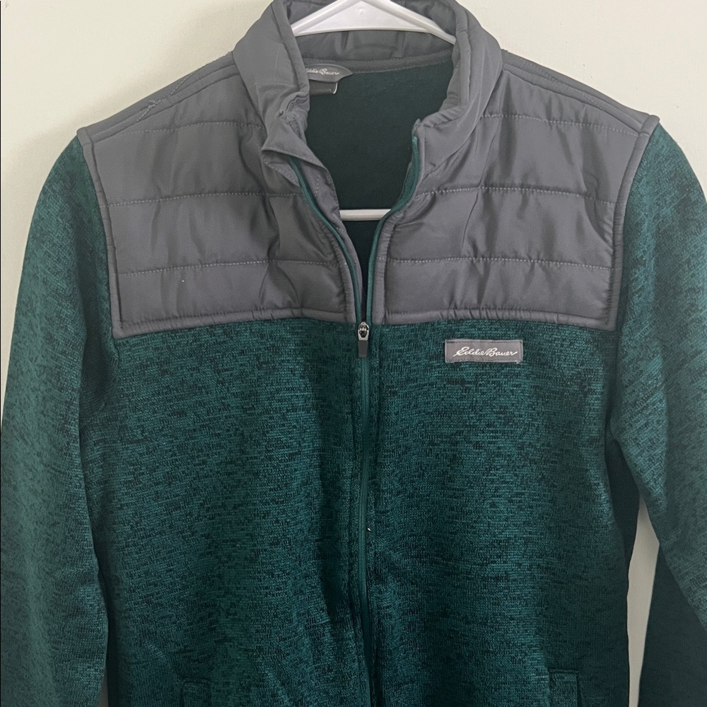 Eddie Bauer Teal and Charcoal Jacket